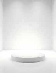 Aufkleber - White background supports product display stands for effective visual presentation in various settings and exhibitions worldwide daily.