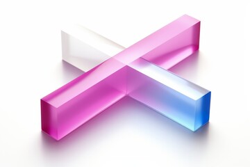 Poster - Dynamic corner segments with bright gradients and center text space featuring different angles