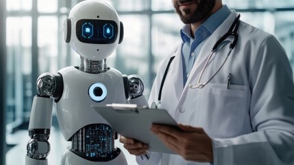Poster - the future of healthcare integrating robotics and ai in medical practice