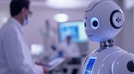 Poster - the integration of robotics and healthcare exploring the role of ai in medical environments