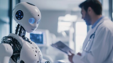 Poster - exploring the intersection of robotics and healthcare a glimpse into the future of medical technolog