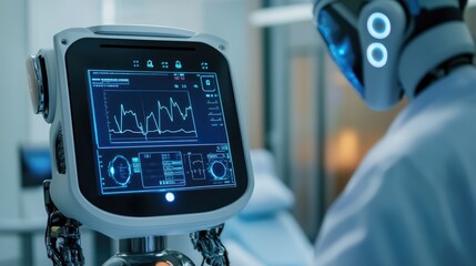 Poster - exploring the future of healthcare advanced robotics and ai technology in patient monitoring systems