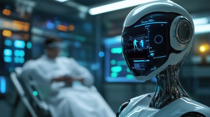 Poster - the future of robotics exploring the integration of advanced technology and human interaction in hea