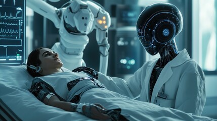 Poster - the future of healthcare a robot's compassionate care for humanity