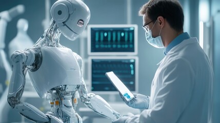 Poster - exploring the future of human-robot interaction in advanced robotics laboratories