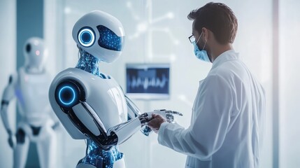 Poster - exploring human-robot interaction the future of healthcare technology and artificial intelligence