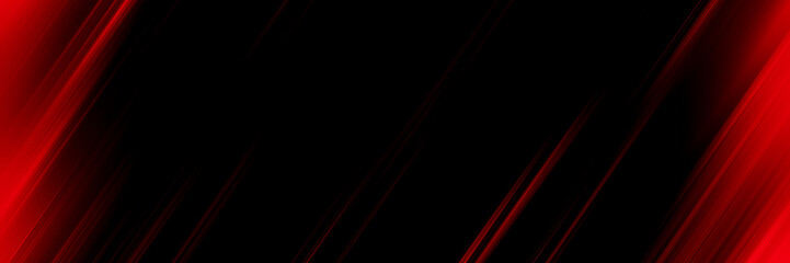 Poster - abstract red and black are light pattern with the gradient is the with floor wall metal texture soft tech diagonal background black dark sleek clean modern.