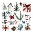 © Laman - set of christmas icons