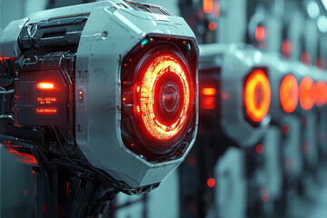 Poster - an ai-powered system monitoring cybersecurity threats, illustrating the role of machine learning in 