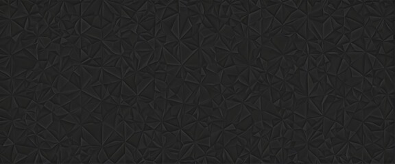 Poster - black background banner, illustration