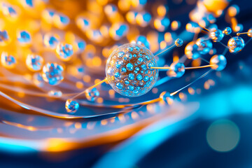 Poster - Examining quantum computing components' intricate atomic relationships at a microscopic level