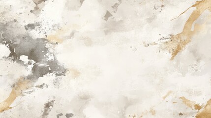 Poster - Brushstroke background in aged beige with a grunge hand drawn marble effect
