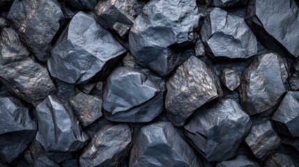 Poster - 3D rendering of a stone background