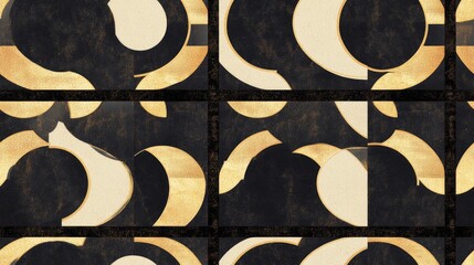 Poster - Modern patterns for backgrounds and textures