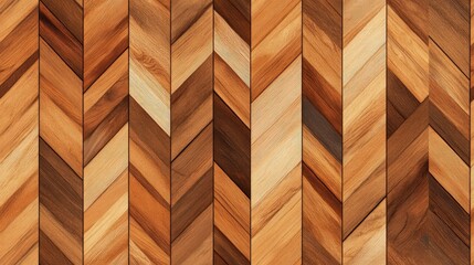 Poster - Seamless linear wood parquet texture