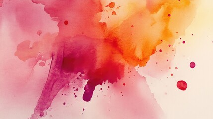 Poster - Abstract watercolor splash and drop