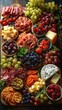 © Nawarit - Gourmet cheese board, vibrant colors, delicious dishes, closeup, detailed