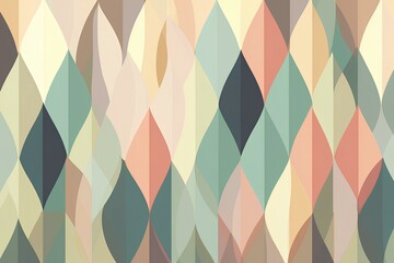 Sticker - seamless geometric pattern