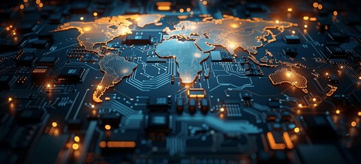 Global Electronics Market Connectivity and Trade Map