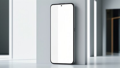 Sleek Modern Smartphone with Minimalist Design