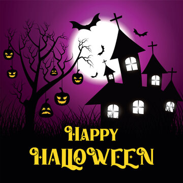 Halloween poster Background for social media templetsHalloween poster Background for social media templets