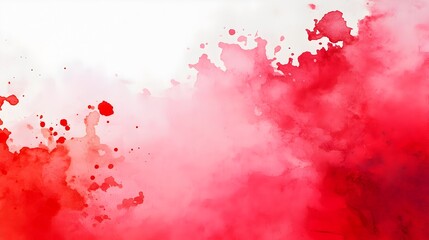 Poster - Soft watercolor splashes bouncing off harsh abstract obstacles creating a visually striking play of textures and colors that evokes a sense of dynamic movement and creative expression