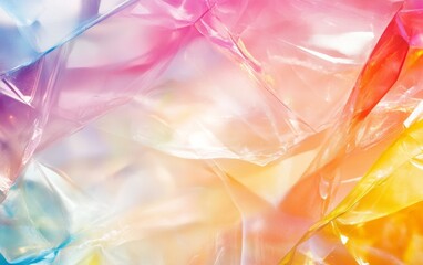 Aufkleber - Colorful Abstract Glass and Crystal Textured Background with Transparency Effects