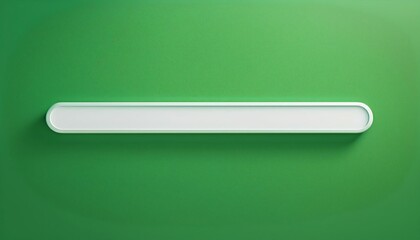 Poster - A minimalist white bar on a textured green background, creating a modern and clean aesthetic.