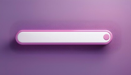 Poster - A sleek, minimalistic input bar surrounded by soft purple textures, conveying a modern design aesthetic.