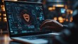 © Johannes - A modern login concept image featuring a hand interacting with a secure shield icon on a laptop screen, emphasizing user authentication and cybersecurity.