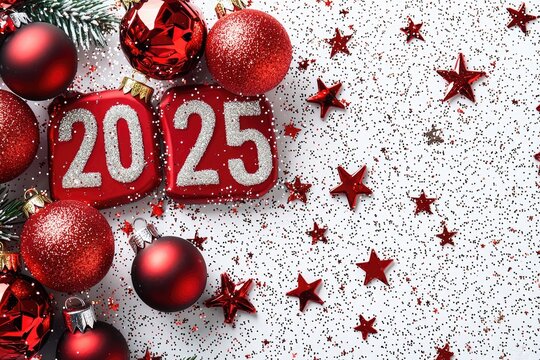 Future horizon: 2025 year, new possibilities and challenges, the mid decade with anticipation for advancements, growth, and the unfolding of global and personal aspirations