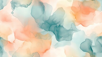 Poster - Seamless beautiful watercolor acrylic alcohol ink background ideal for wallpaper posters book covers notebooks graphic editing or desktop wallpaper