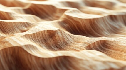 Poster - Closeup image of a laminated wooden surface with 3D rendering