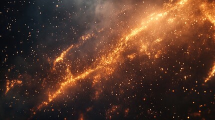 Poster - fantasy background featuring a captivating galaxy collection