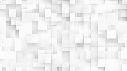 Poster - Abstract Subtle White Pixel Seamless Pattern