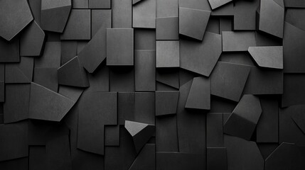 Poster - 3D illustrated background wall design