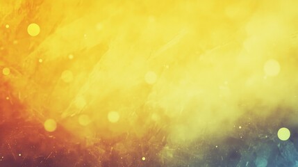 Poster - light leaks overlay background vintage warm yellow glows texture vhs noise old film light leaks over