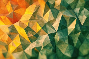 Poster - a detailed view of a vibrant, abstract pattern