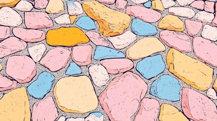 Poster - Stone Wall Background