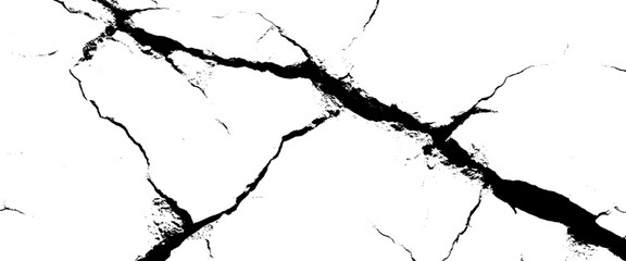 Poster - vector marble cracked texture background.