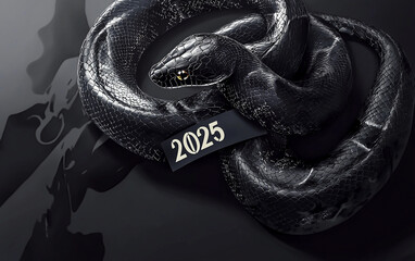 new year 2025 snake