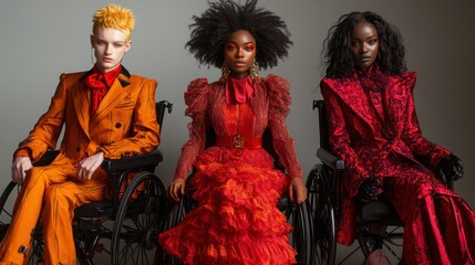 Disability representation in the fashion industry, advocating for accessible designs and inclusive campaigns