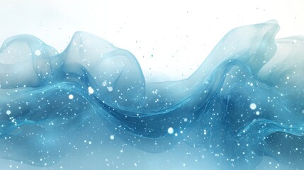 Abstract Blue and White Background