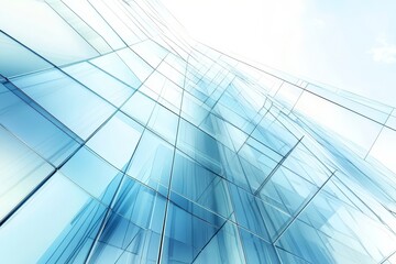 Poster - Abstract Modern Business Background. Generative AI.