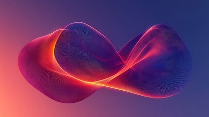 Poster - Abstract Digital Art Representing a Colorful Labyrinth