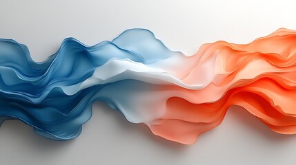 Poster - Mesmerizing Digital Artwork with Flowing Colors