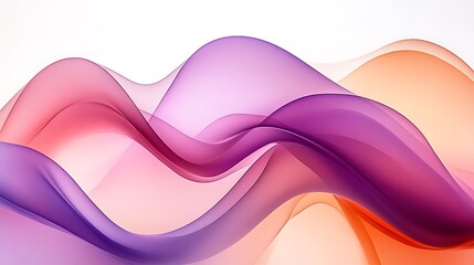 Poster - Ethereal Soft Pastel Waves in Abstract Composition