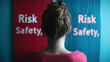 © Denis Yevtekhov - Financial Decision Between Risk and Safety Doors