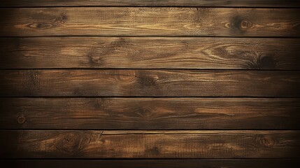 Poster - Rustic wooden board texture providing a clean backdrop with ample space for copy