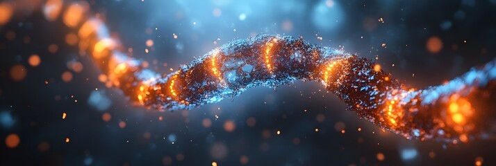 Poster - Dystopian future where advanced and genetic engineering technologies are used to control and manipulate human beings,raising ethical concerns about free will,autonomy.